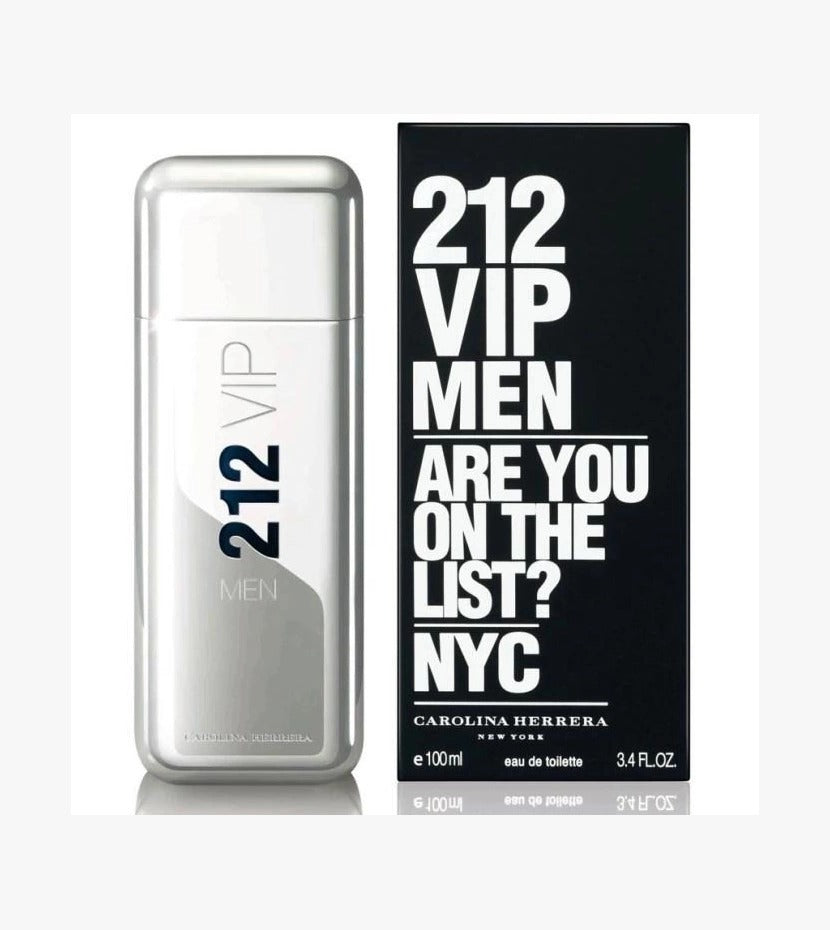212 Vip Men De Carolina Herrera 100 ML Hombre EDT 1.1 Premium