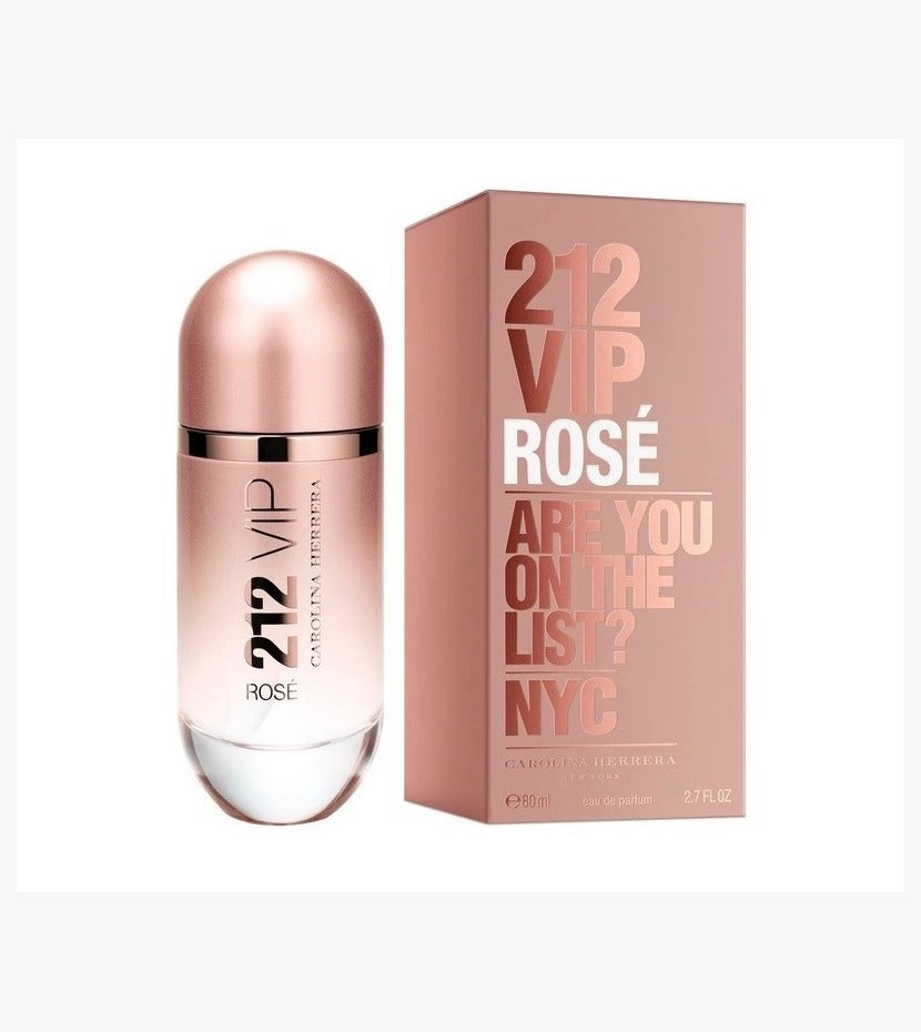 212 Vip Rose De Carolina Herrera 80 ML Mujer EDP - Original