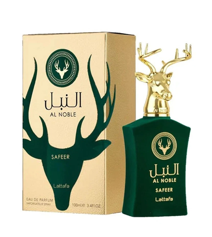 Al Noble Safeer De Lattafa 100 ML Hombre EDP - Original