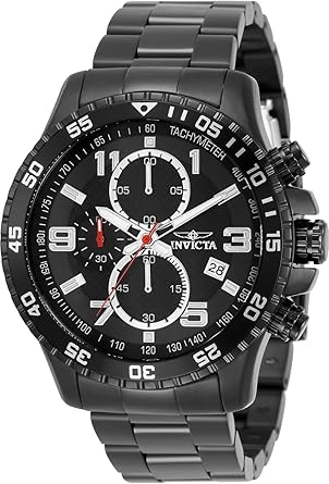 Invicta 14880 Specialty Cronógrafo Negro Dial Negro Movimiento de cuarzo japonés