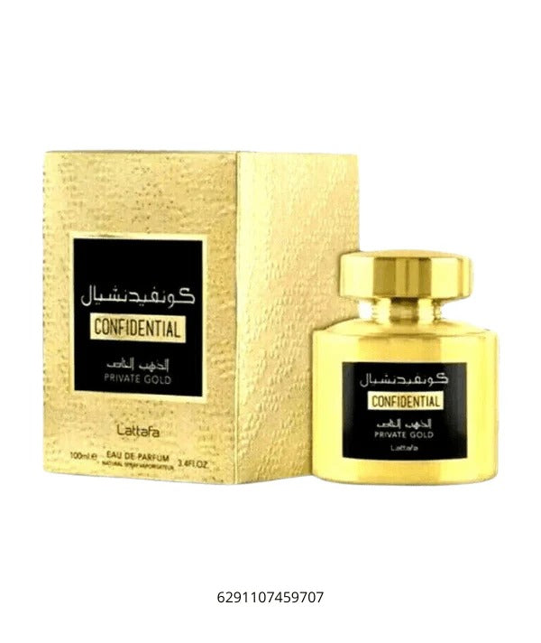 Lattafa Confidential Private Gold 100 ML EDP - Original