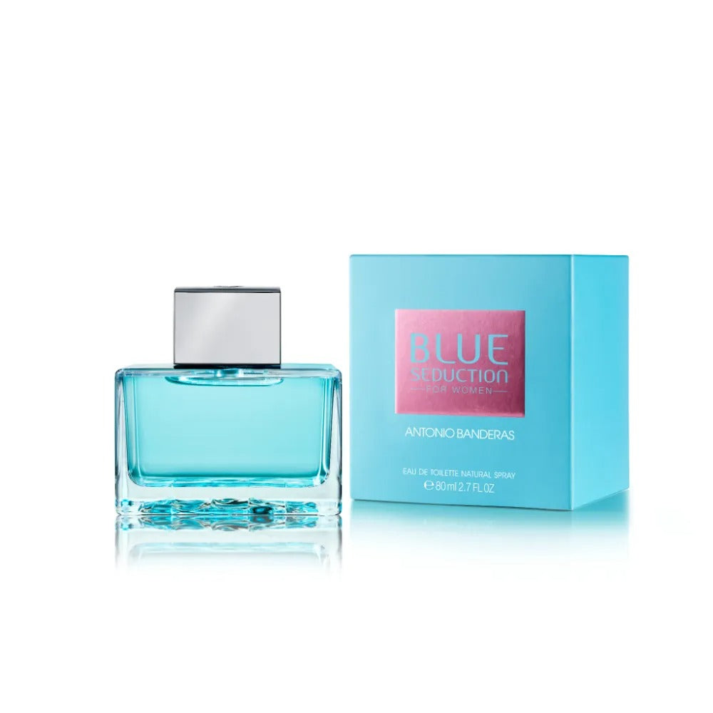 Perfume Antonio Banderas Mujer Blue Seduction WOMAN EDT 80 ML Original