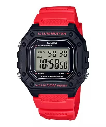 RELOJ CASIO W-218H-4BVDF ORIGINAL Hombre