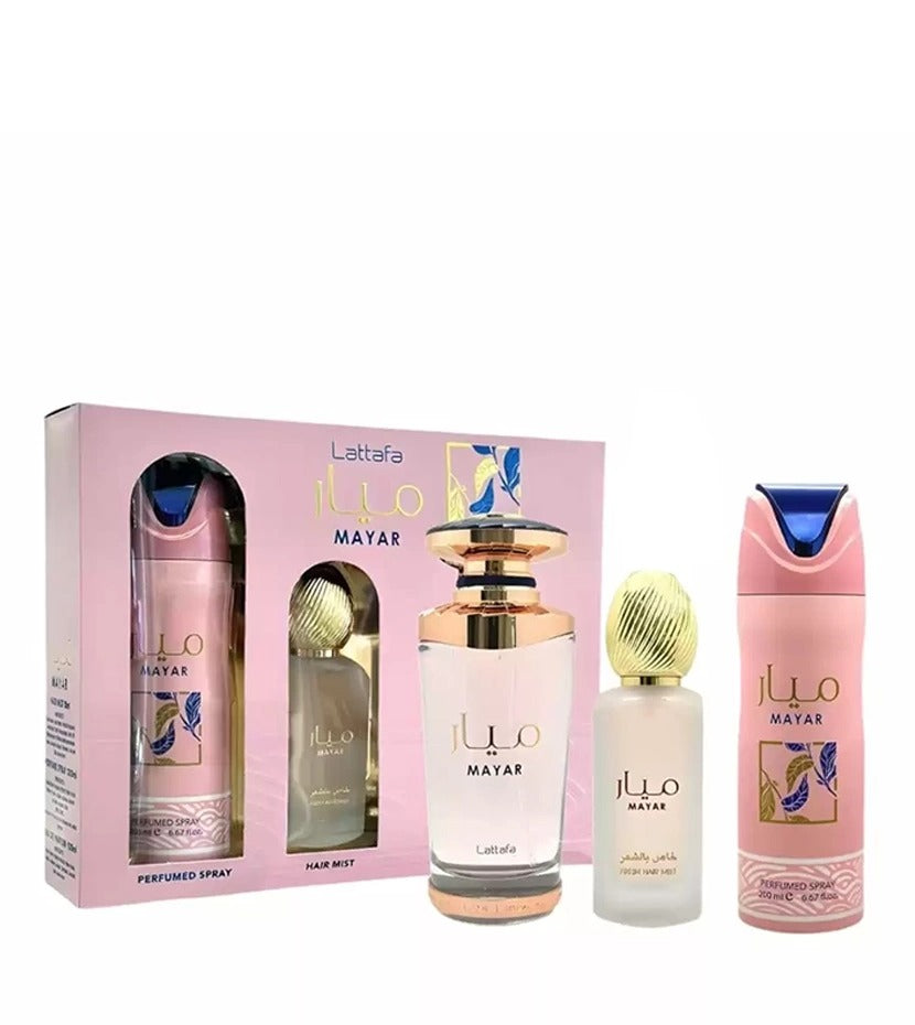 Set Mayar Lattafa 3 Pcs EDP Unisex Original