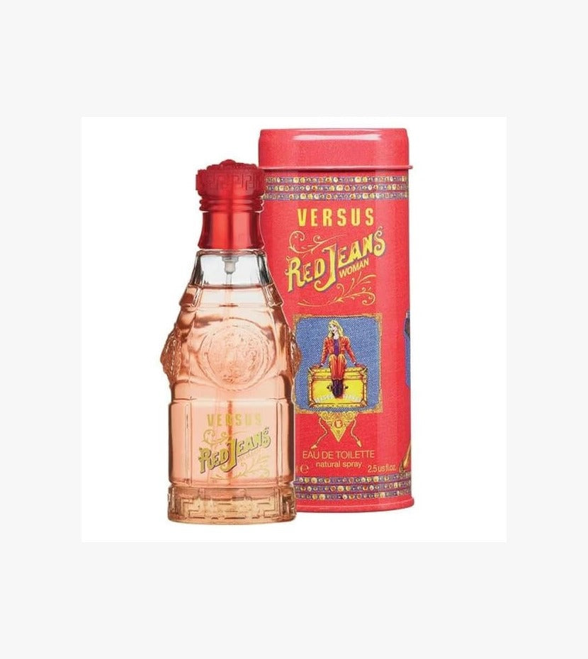 Versus Red Jeans De Versace 75 ML Mujer EDT Original