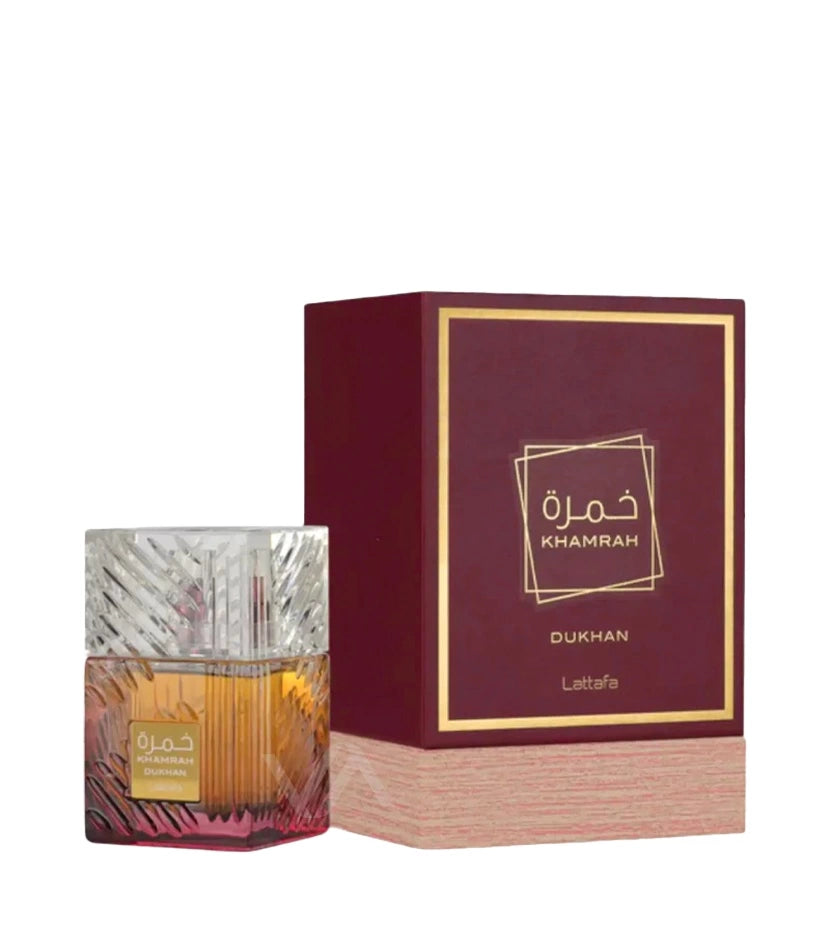 Lattafa Khamrah Dukhan Lattafa 100 Ml EDP Hombre (ORIGINAL)
